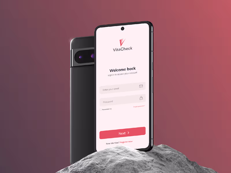 Cover image for VitaCheck Logo and visual identity