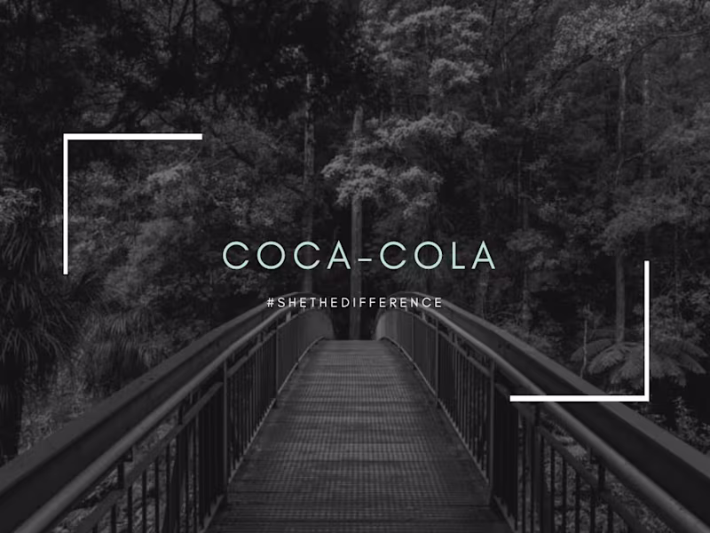 Cover image for Coca-Cola: #SheTheDifference