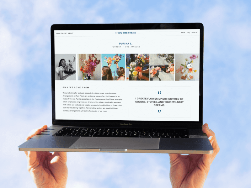 Cover image for Custom Website for Creative Entrepreneurs