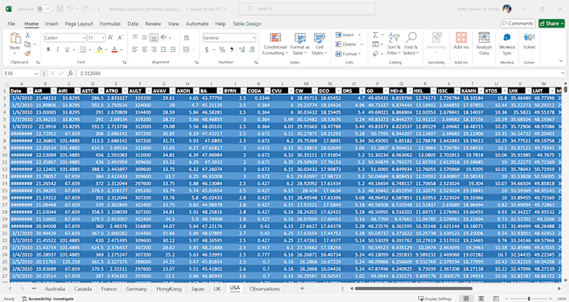 Cover image for Excel Spreadsheet Creation and Formatting