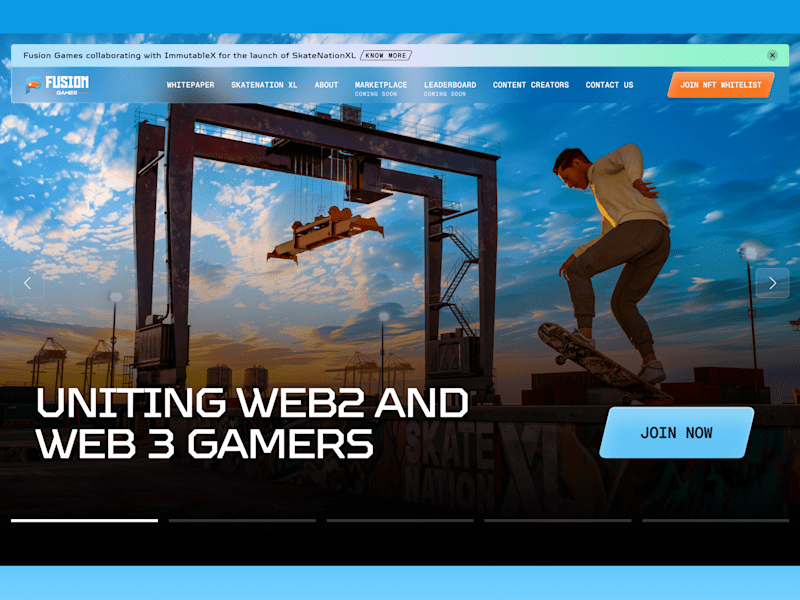 Cover image for Fusion Games - Design & Webflow Dev