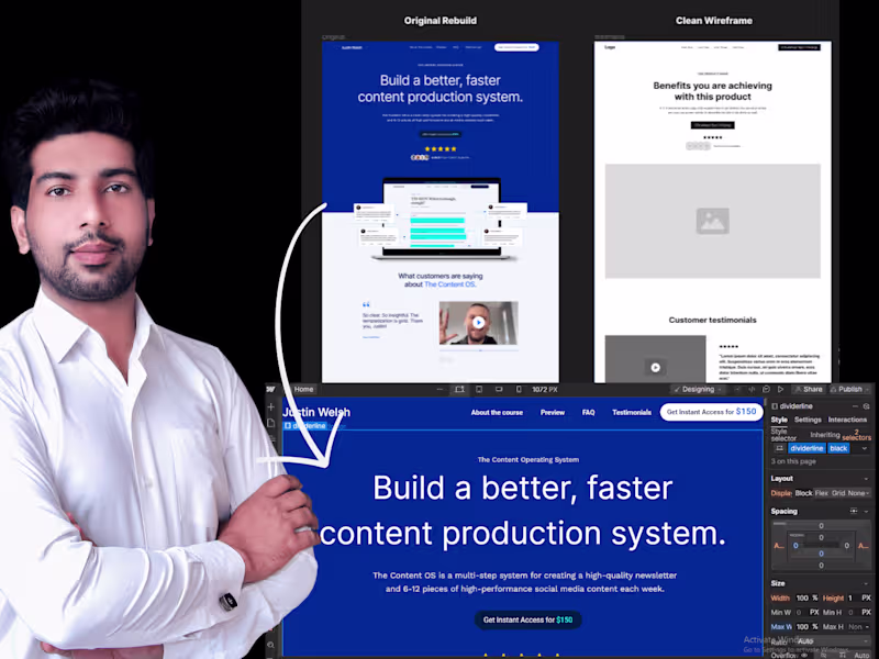 Cover image for High Converting Webflow Landing Page