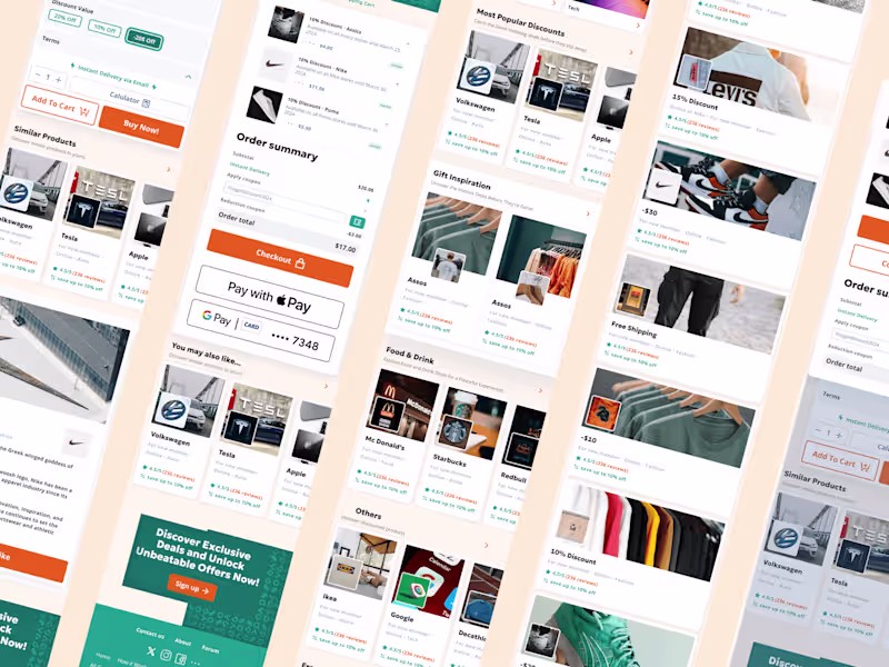 Cover image for UX/UI Design