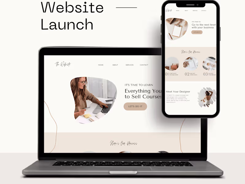 Cover image for Fully Custom Website to your liking