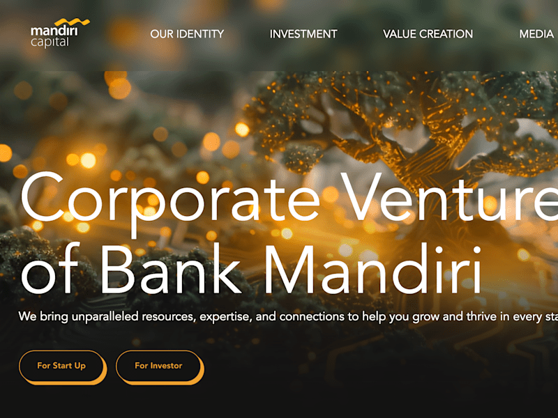 Cover image for Mandiri Capital Indonesia Website