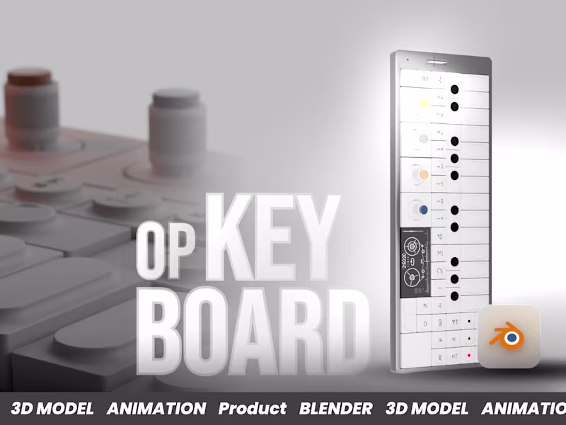 Cover image for Op-1 keyboard Animation