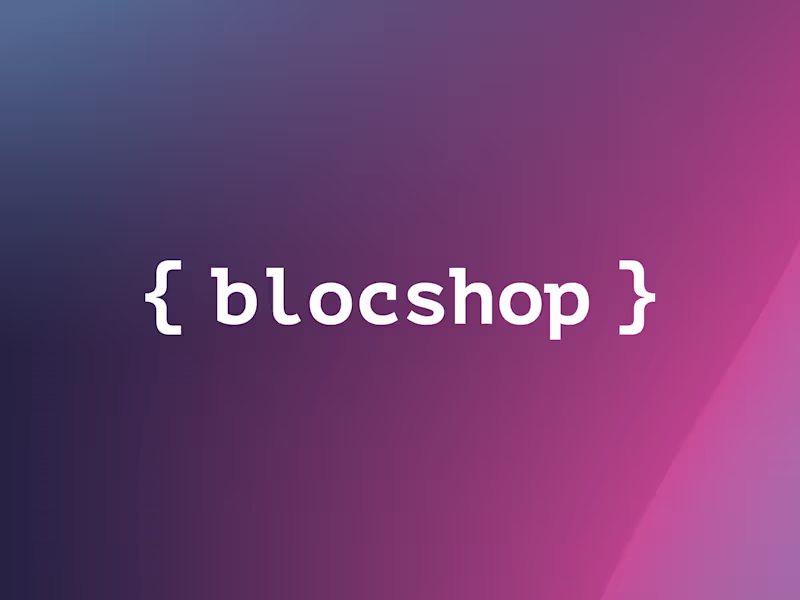 Cover image for Custom software development | Blocshop