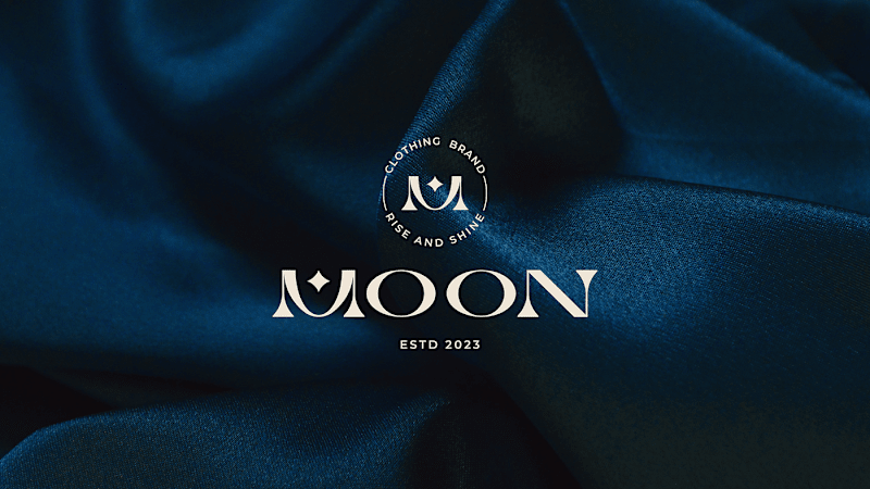 Cover image for moon logo and branding :: Behance