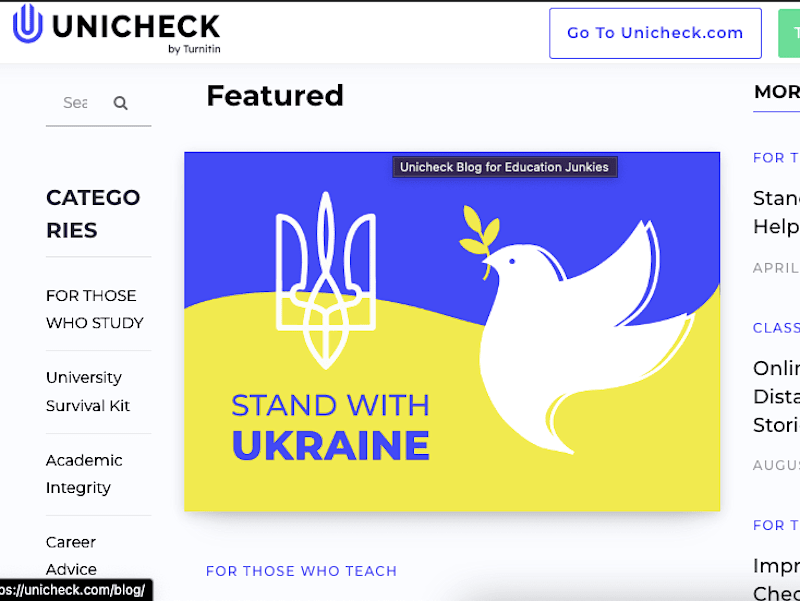 Cover image for EdTech Articles For Unicheck 🇺🇦