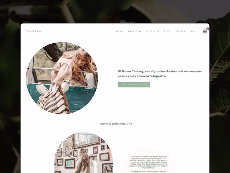 Cover image for Concept C You | A social media marketer