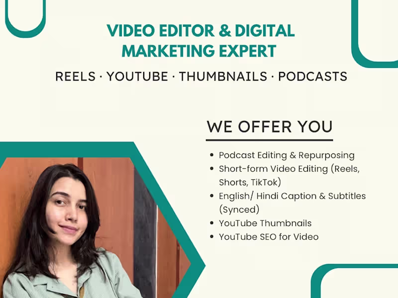 Cover image for Social Media Video Editing & Repurposing