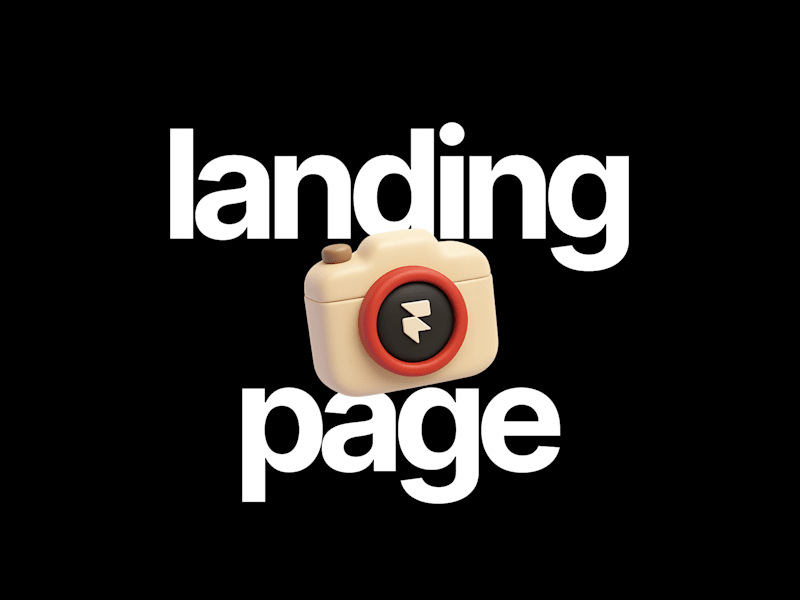 Cover image for Modern Framer Landing Page