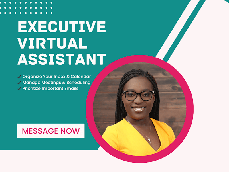 Cover image for Executive Virtual Assistant to Manage Your Inbox & Calendar