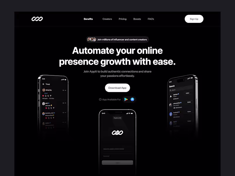 Cover image for Landing Page Design