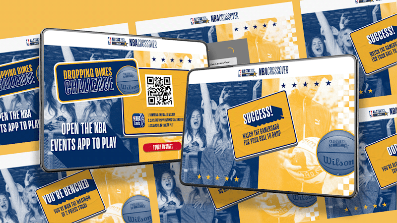 Cover image for NBA All-Star Crossover Dropping Dimes Challenge :: Behance