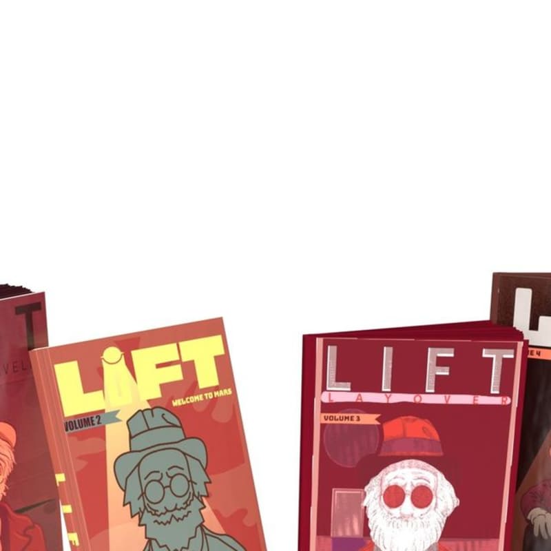 Cover image for LIFT: GRAPHIC NOVEL CONCEPT