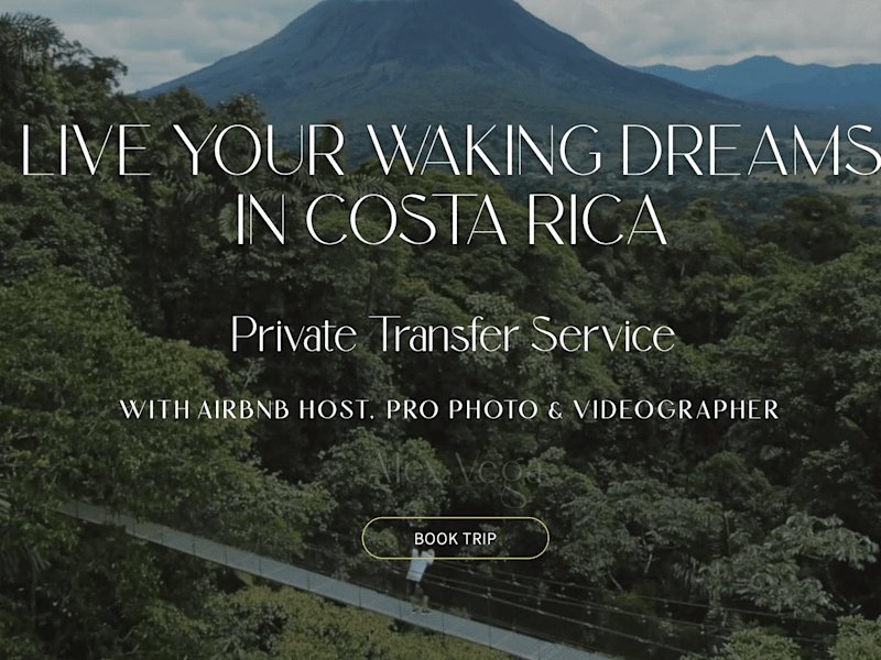 Cover image for Waking Dreams Costa Rica | Private Transport with Alex V…