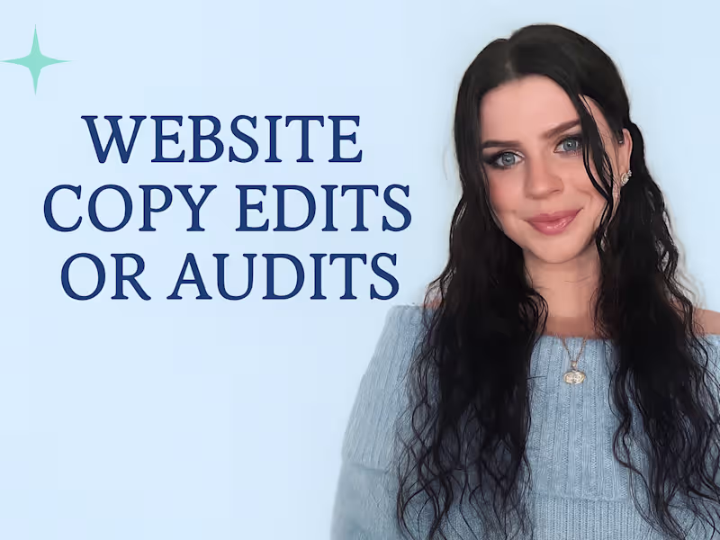 Cover image for Website Copy/Product Descriptions