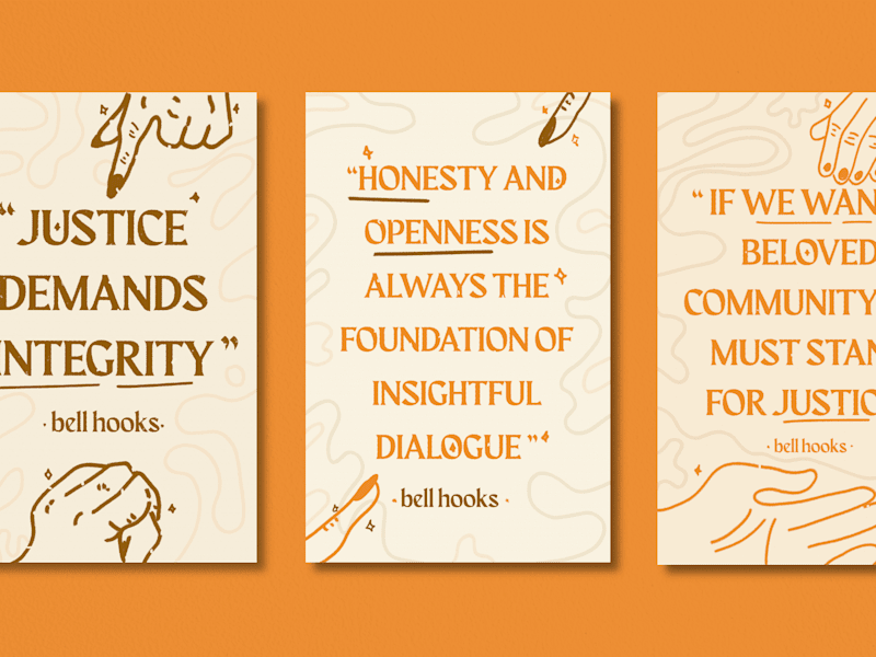 Cover image for bell hooks