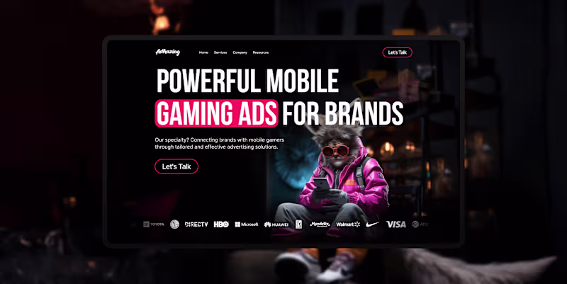 Cover image for Admazing Website