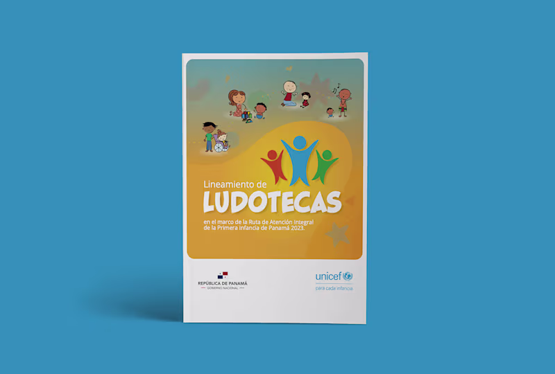 Cover image for UNICEF Lineamiento de ludotecas
