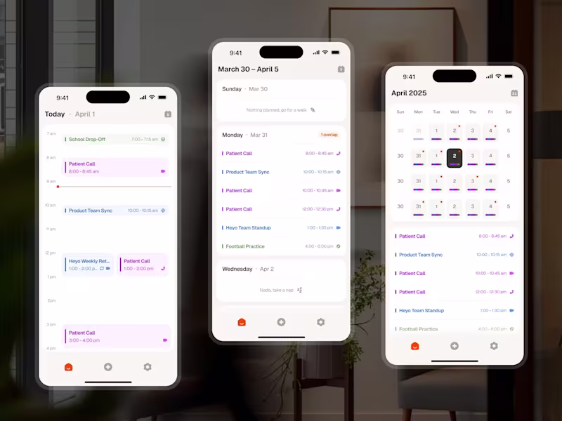 Cover image for Meeting Sync App Concept