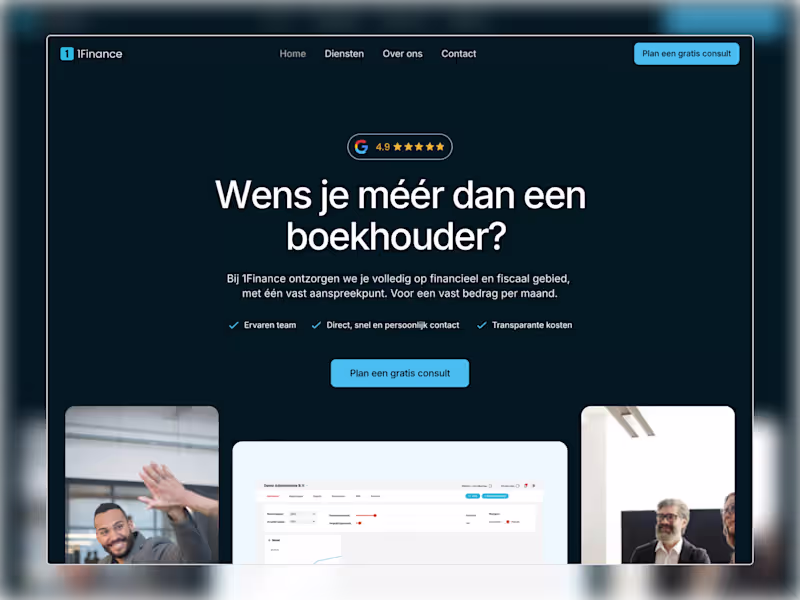 Cover image for 1finance — Framer