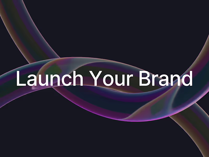 Cover image for Startup Brand Launch