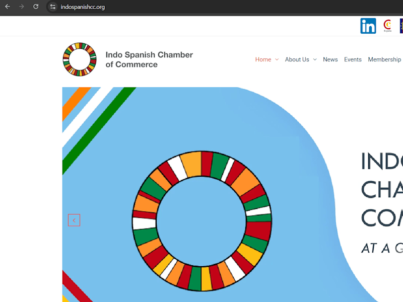 Cover image for Home - Indo Spanish Chamber of Commerce