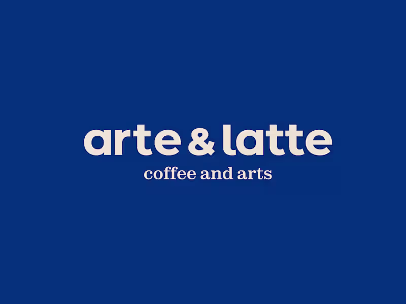 Cover image for arte & latte