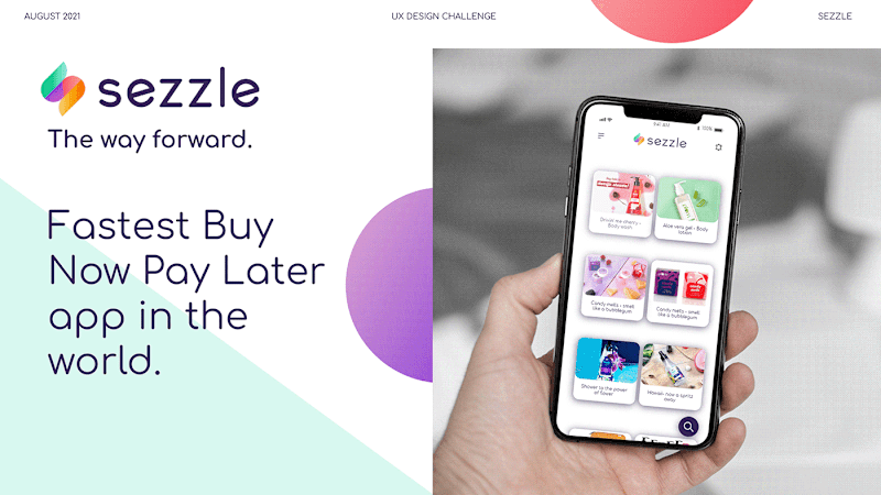 Cover image for Design Challenge- Sezzle :: Behance
