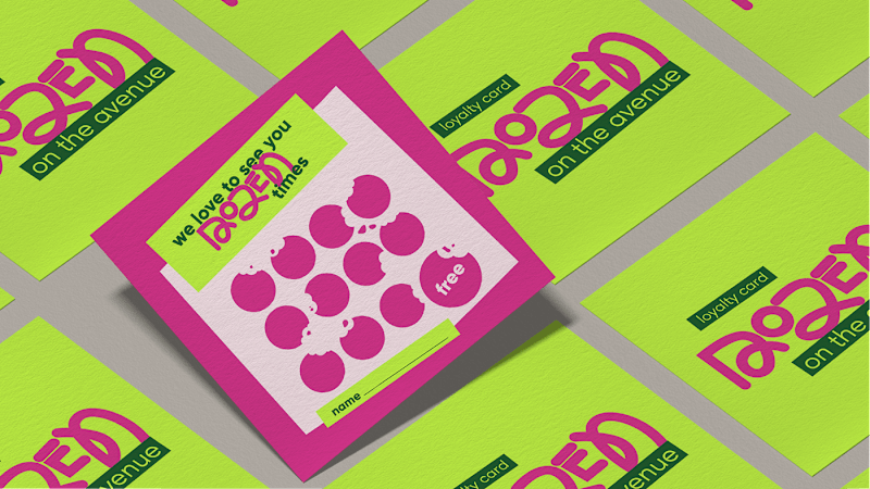 Cover image for DOZEN ON THE AVENUE: BRANDING on Behance