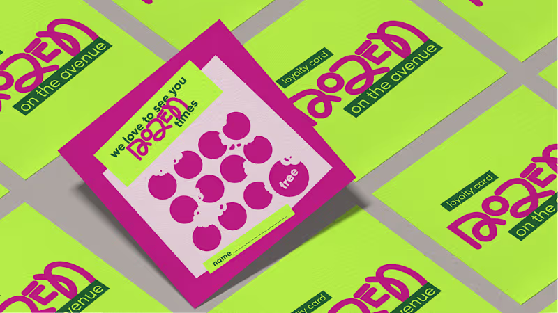 Cover image for DOZEN ON THE AVENUE: BRANDING on Behance