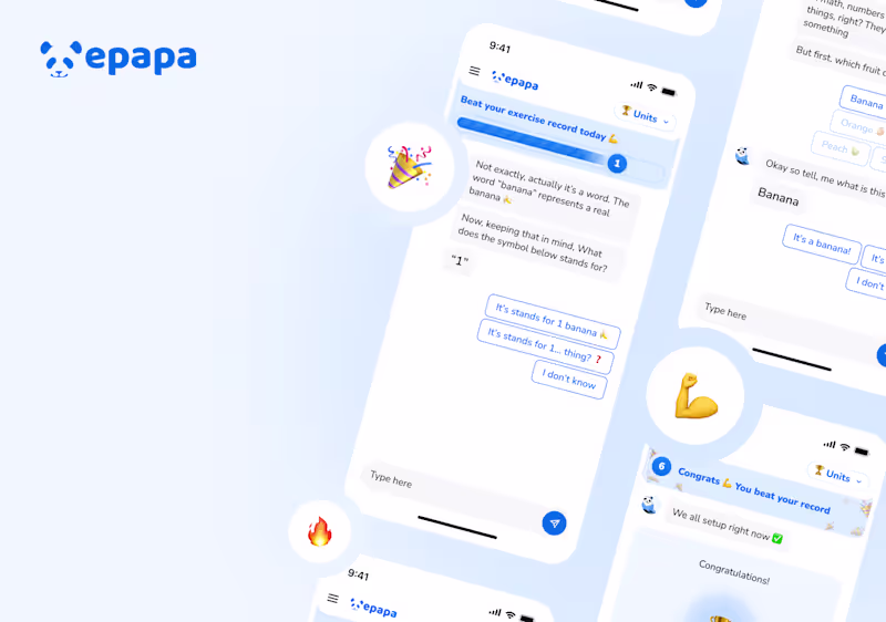 Cover image for Design Lead for EPAPA AI Learning App
