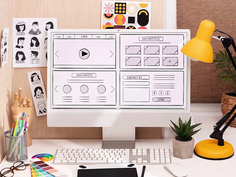 Cover image for Website design that meets business goals and user needs.