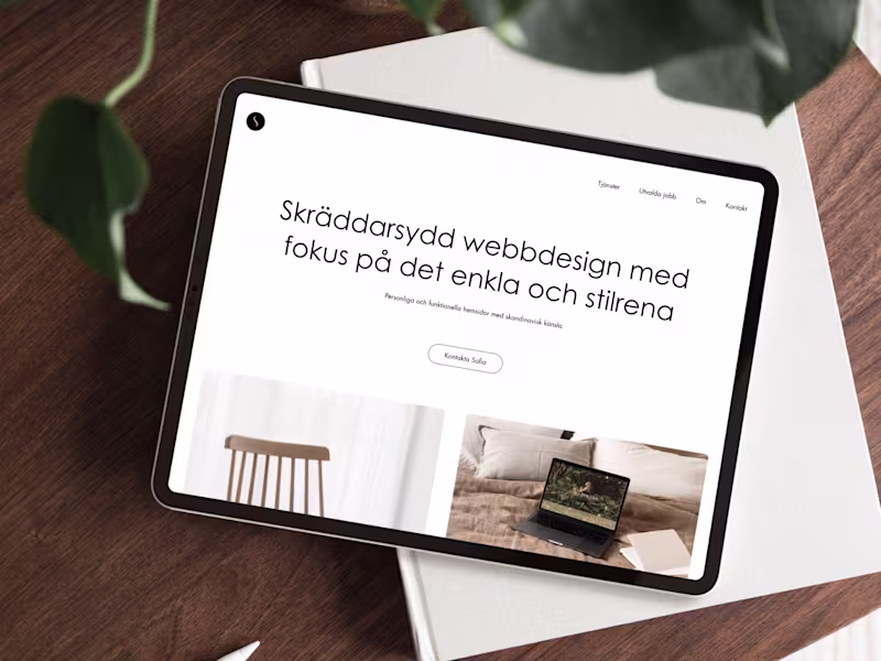 Cover image for Clean, timeless websites with Scandinavian simplicity.