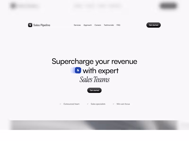 Cover image for Sales Pipeline Website & Brand Redesign