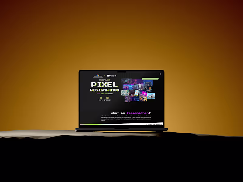 Cover image for Pixel Designathon Website Design for GDGC