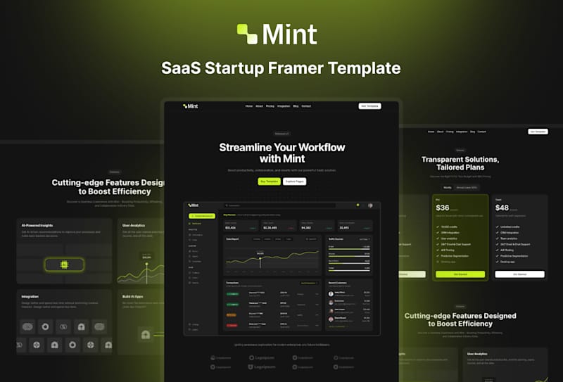 Cover image for Mint - Web Design & Framer Development