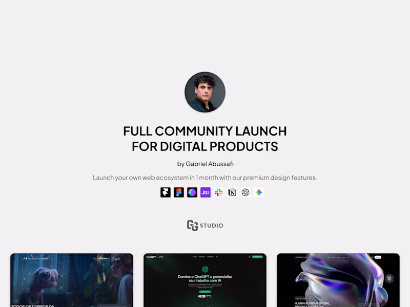 Cover image for Full Community Launch for Digital Products