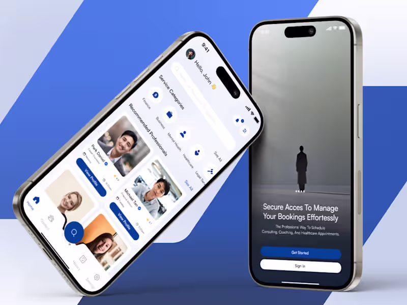 Cover image for Bookary – Professional Booking Platform Mobile App UI/UX Design