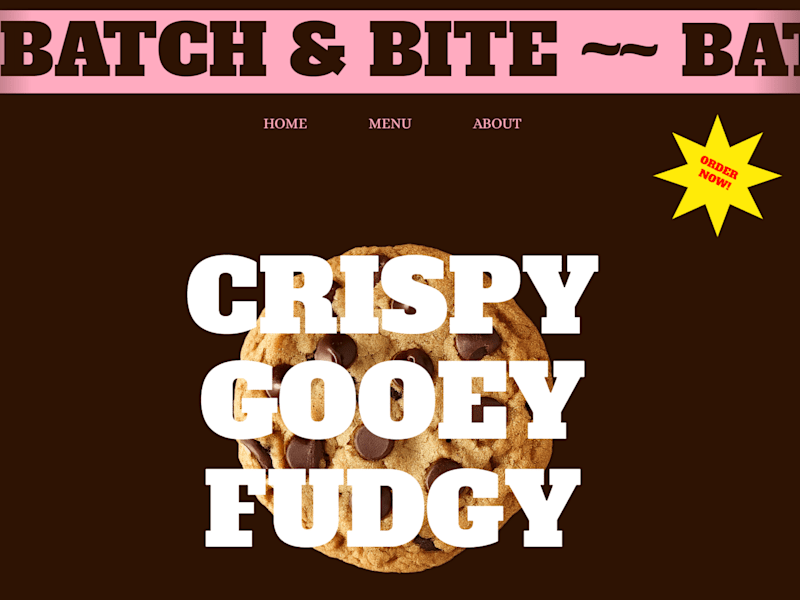 Cover image for BATCH & BITE Website Development