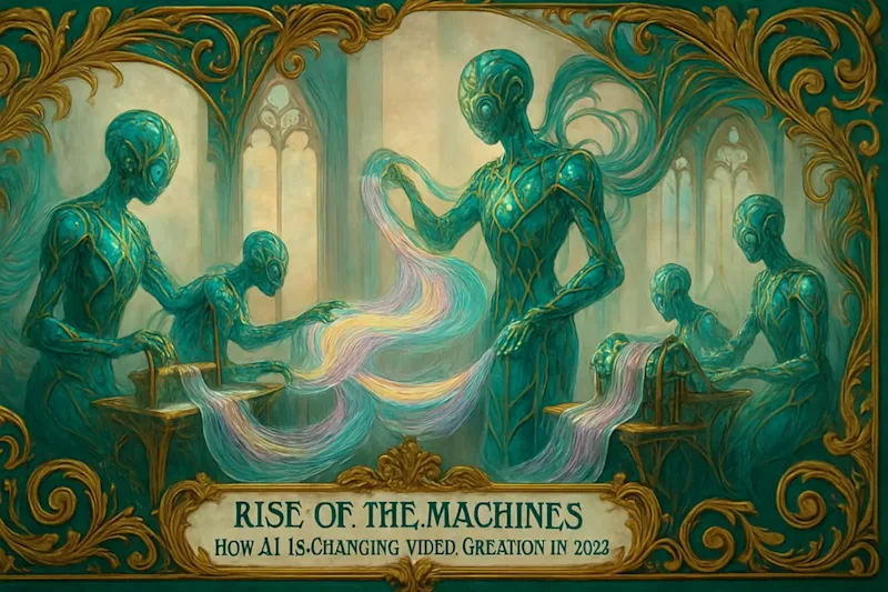 Cover image for Rise of the Machines: How AI is Changing Video Creation in 2025