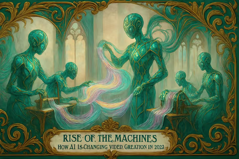 Cover image for Rise of the Machines: How AI is Changing Video Creation in 2025