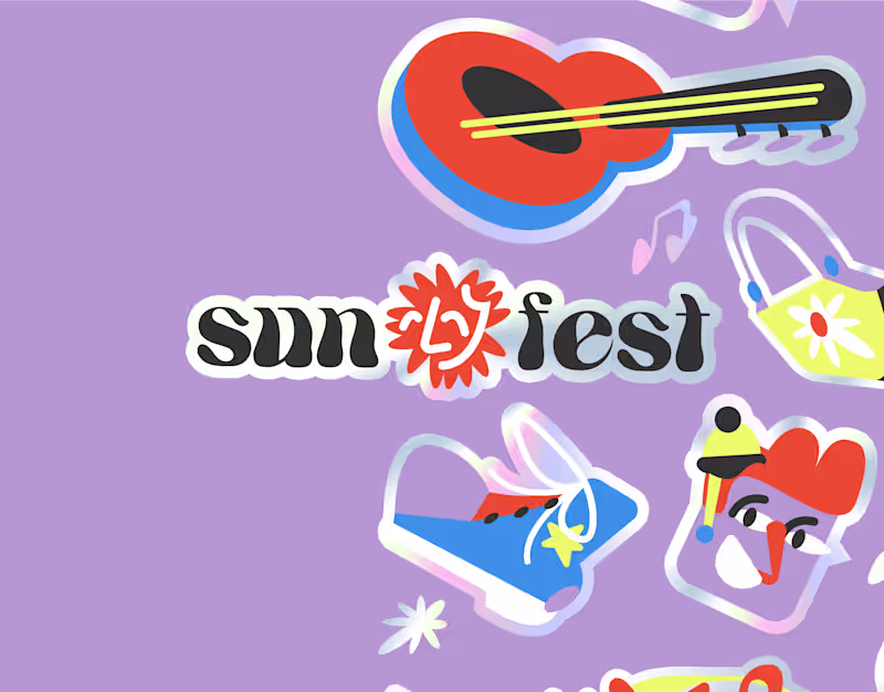 Cover image for Sunfest Music Festival : Website & Branding
