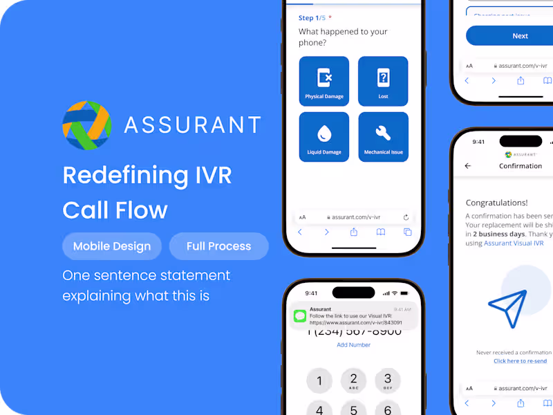 Cover image for Enhanced IVR System for Assurant Insurance