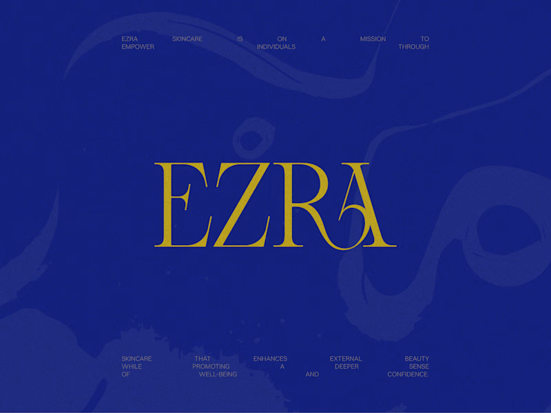 Cover image for Brand identity for EZRA, a