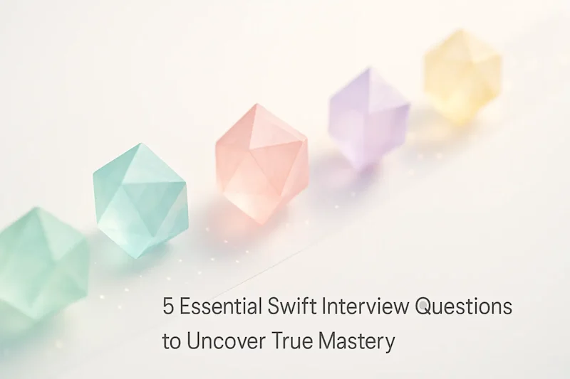 Cover image for 5 Essential Swift Interview Questions to Uncover True Mastery