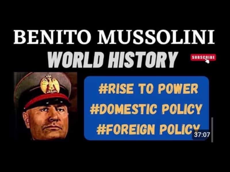 Cover image for Mussolini