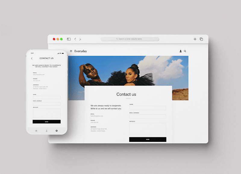 Cover image for Everyday E-commerce Fashion Responsive Website